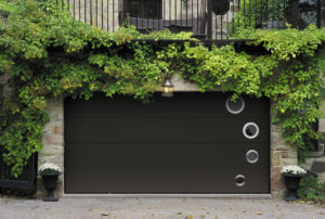 Vertical Thermo - RAL 7022 - Décor BULLES