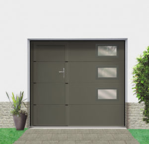 Vertical+ Thermo - RAL 7005 - Hublots Rectangle PVC - Satinovo