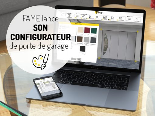 FAME lance son configurateur :</br>un outil ludique pour dessiner sa porte de garage