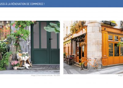 S'adapte aussi à la rénovation de commerce !